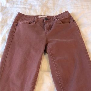 Colored jeans